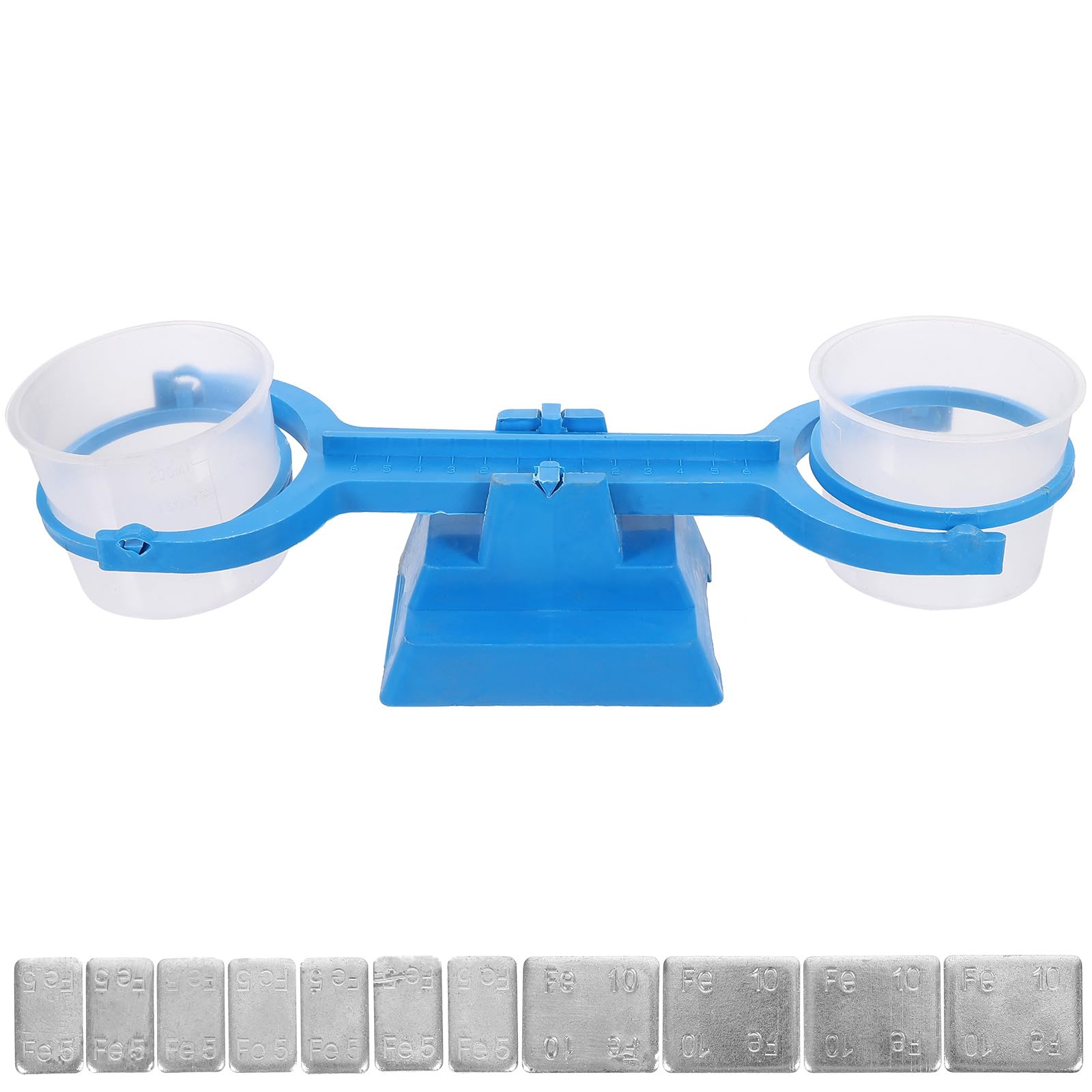 BESTOYARD 1 Set Student Bucket Scale Science Teaching Prop Scale Experiment Equipment Balance Children Bucket Props Teaching Balance Scale Primary School Kids Balance Scale Plastic