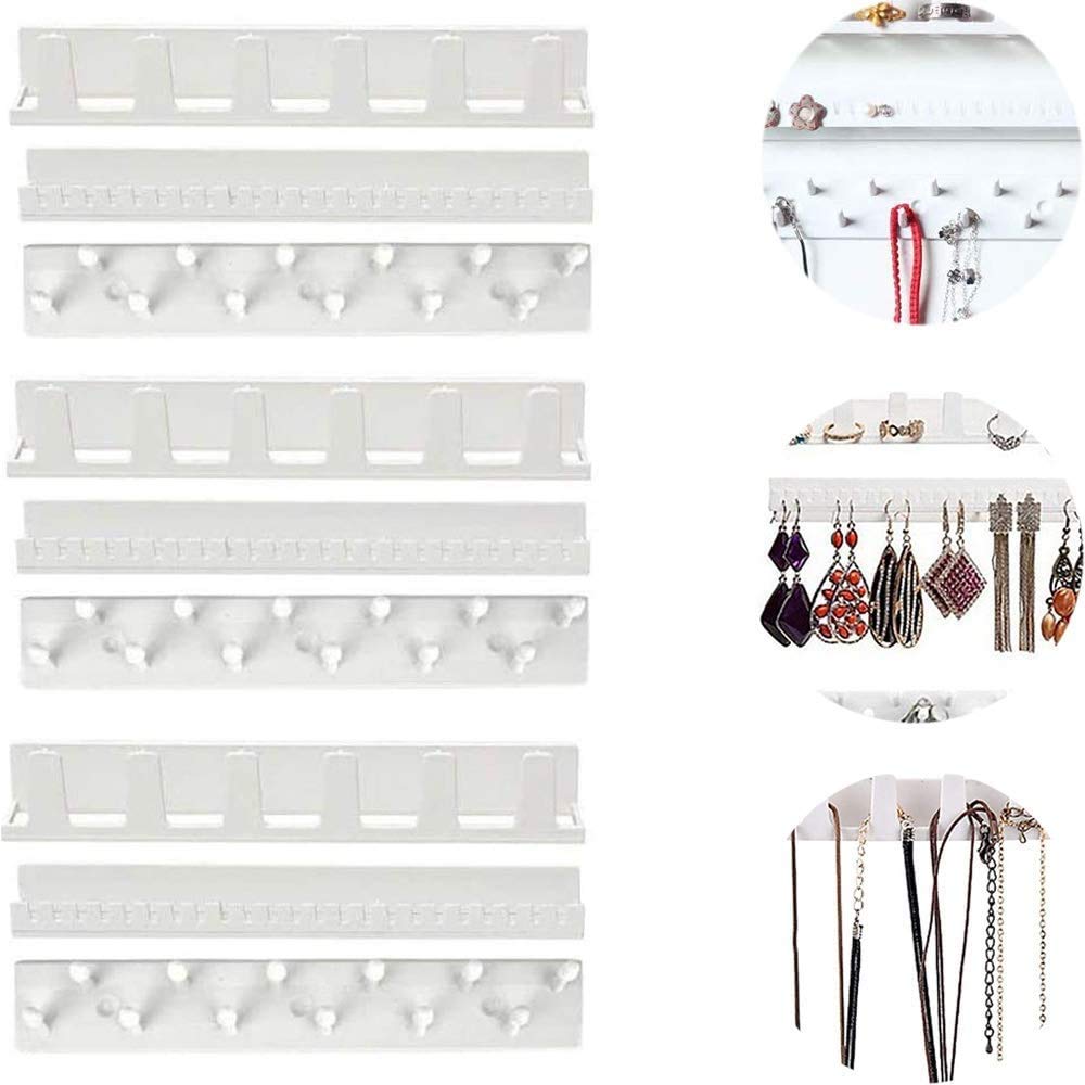 9 Pezzi Ganci per Appendere Gioielli,Gioielli Appeso Supporto Gioielli Appeso Supporto di Visualizzazione Orecchini Collana Hanger Holder