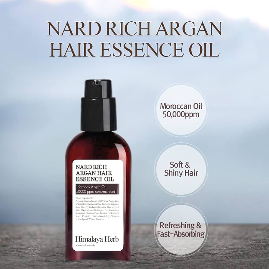 Amazon | Nard - Rich Argan Hair Essence Oil | Bouquet Garni