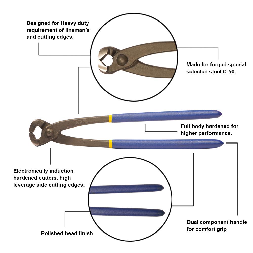 AGRICO Tower Pincer Plier - Nail & Wire Tool -3
