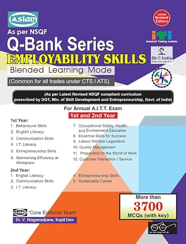 Employability Skills Q-Bank (Blended NSQF 1st &amp; 2nd Year)