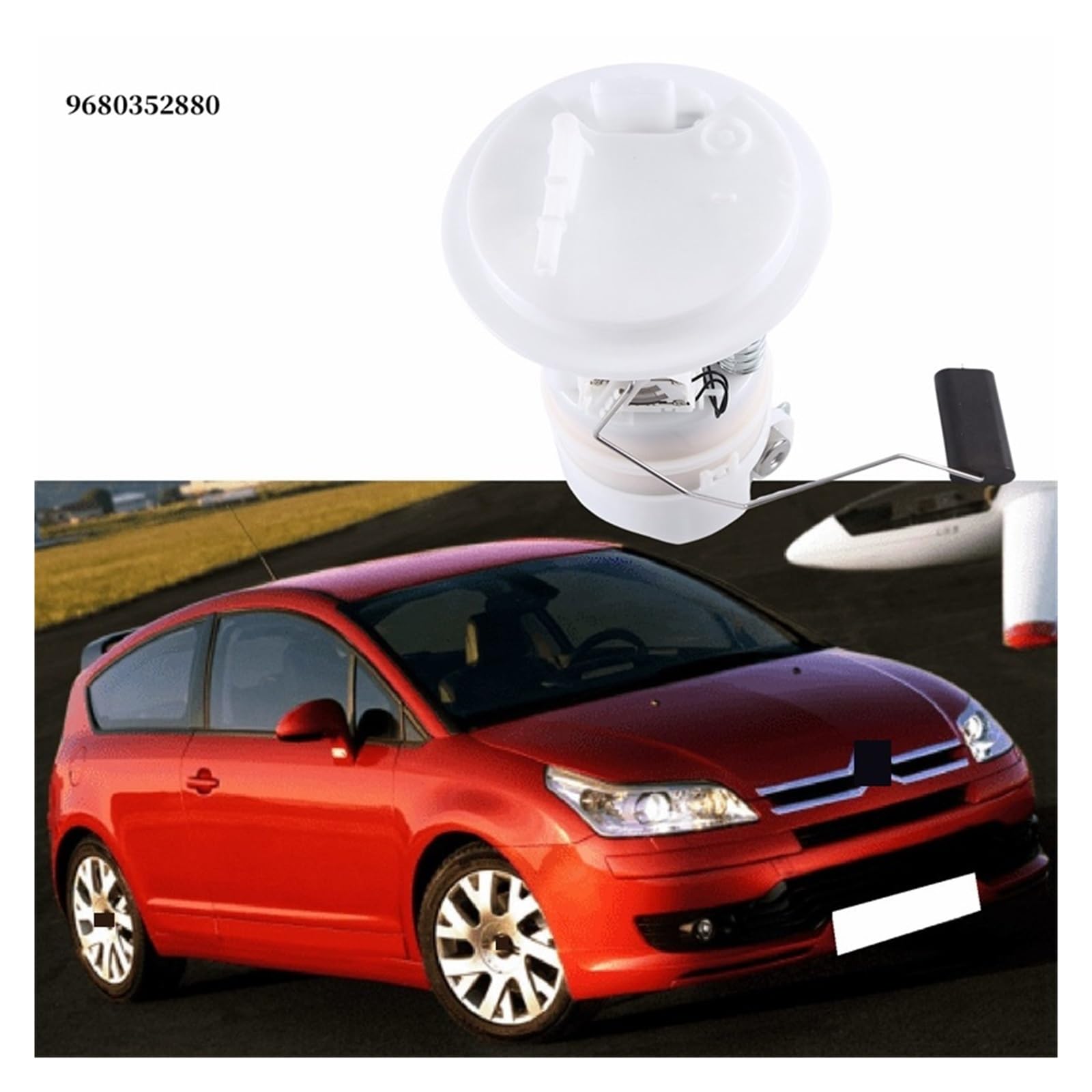 POMPA PALIWA SAMOCHODOWA E10526M 9680352880, Kompatybilna z Citroen C4 C4 C5 Van, Kompatybilna z Peugeot 307 1.4-3.0L