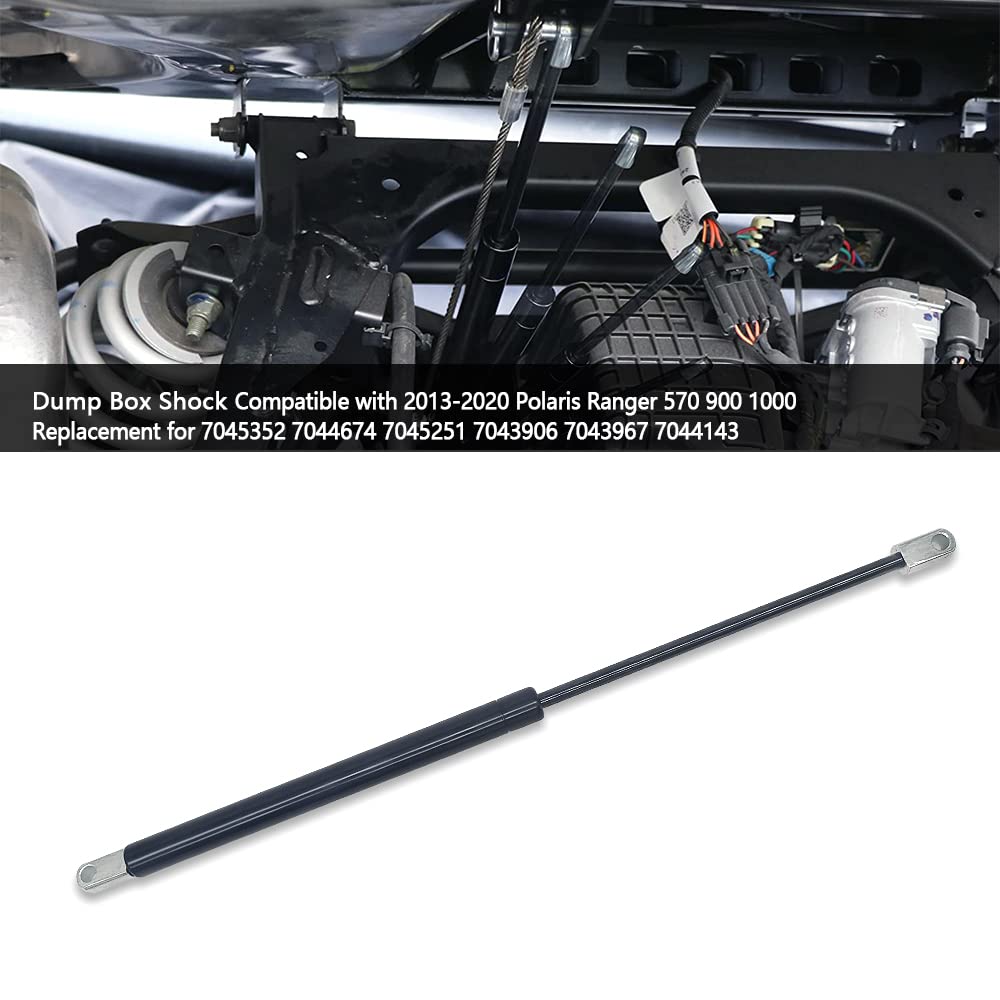 MADAT Dump Box Shock Fit for Polaris Ranger RGR 570 900 1000 Dump Bed Lift Support Struts Replace 7044674 7045352 7043967 7045251 7045663 NP9801P P10181