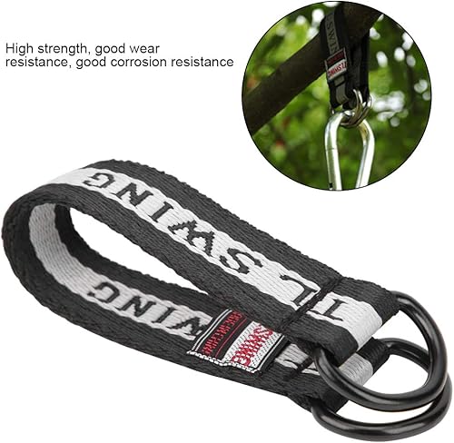 Miniatura 5 de Cinturón colgante para columpio, correa de conexión portátil, accesorios de repuesto de columpio de 5 piezas, cinturón de conexión de columpio,