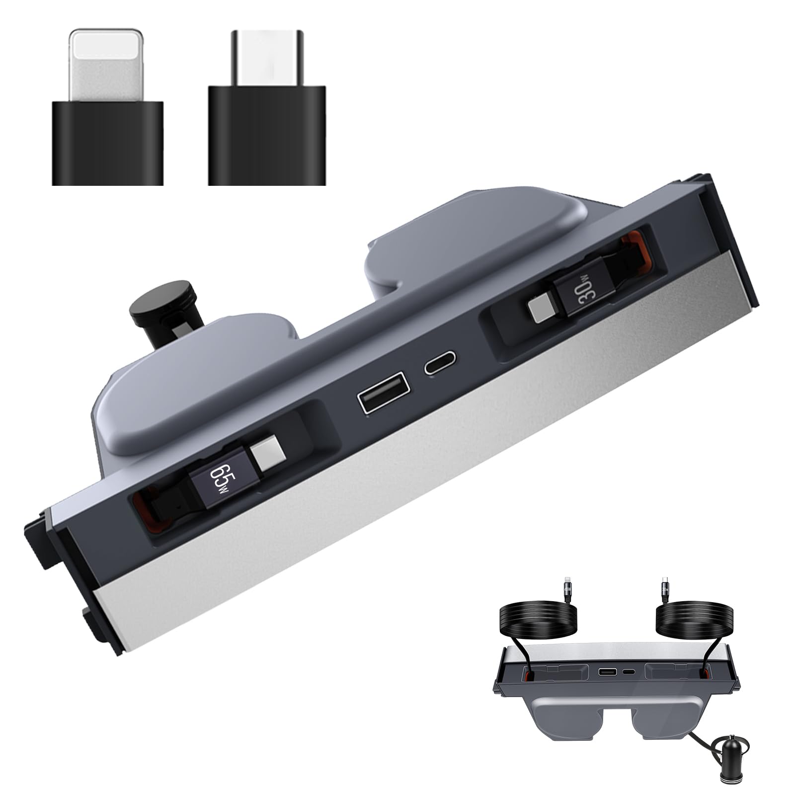 Amazon.com: 65W USB Charger Hub for Tesla Model Y Juniper 2025