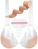 Sticky Bra Pushup Clear - Backless Strapless Bra for Large Breasts Adhesive Invisible Bras with Boob Lift Tape C