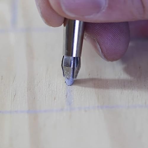 Miniatura 5 de Carmel Portaminas de grasa + 25 recambios (amarillo), Portaminas de embrague con cables cerosos de 0.118in, Marcador mecánico de China