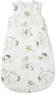 Loulou Lollipop Lightweight Muslin Wearable Baby Blanket Sleeping Bag, Unisex Infant Toddler, 0.5 TOG, 2-Way Zipper Sleepsack