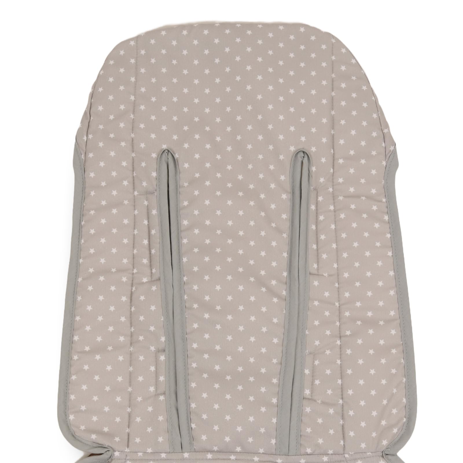Funda Colchoneta Silla Paseo para Joolz Aer 2 | Acolchado Extra Confortable | 100% Algodón | ESTRELLA BLANCO