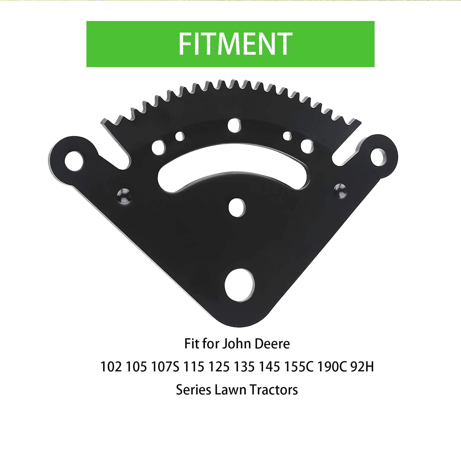 19 Zähne Lenkung Sektor Ritzel Getriebe Umbau Kit Ersatz für John Deere 102 105 107S 115 125 135 145 155C 190C 92H Serie Rasentraktoren