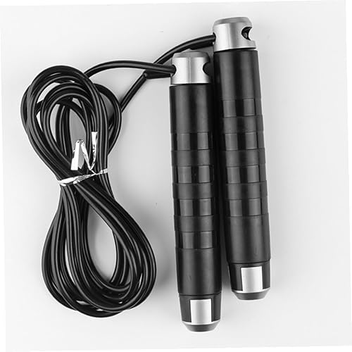 Miniatura 5 de Yardwe Cuerda de saltar con peso al aire libre con mango antideslizante para ejercicio de fitness y entrenamiento de resistencia, adecuada para