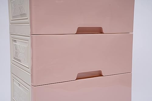 Miniatura 9 de Cómoda de 6 cajones armario de almacenamiento de plástico para almacenamiento de ropa moderno dormitorio armario organizador de tela para ropa de