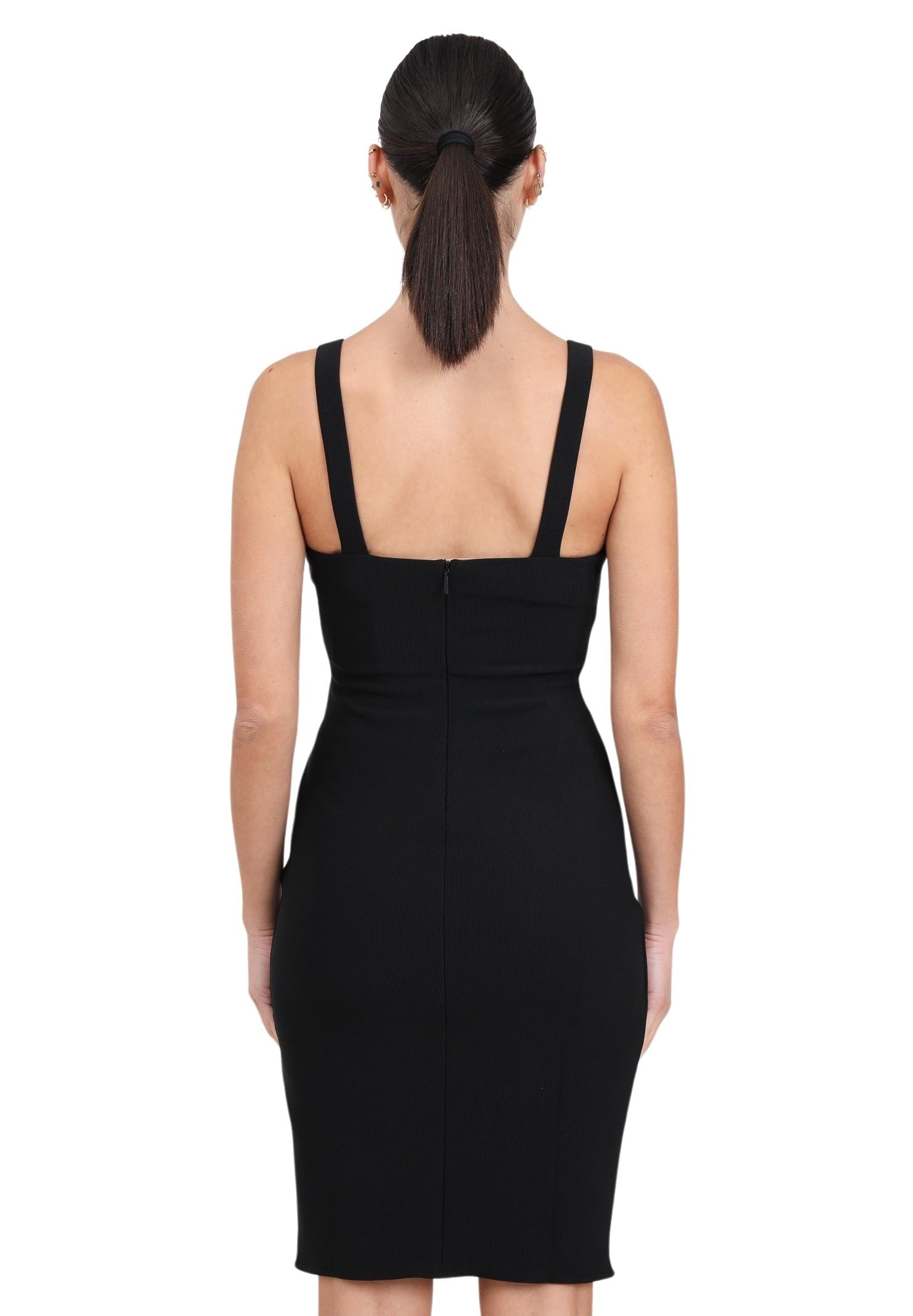 Armani Exchange Essential, Detalle Cruzado Vestido Informal Mujer (Pack de 1)