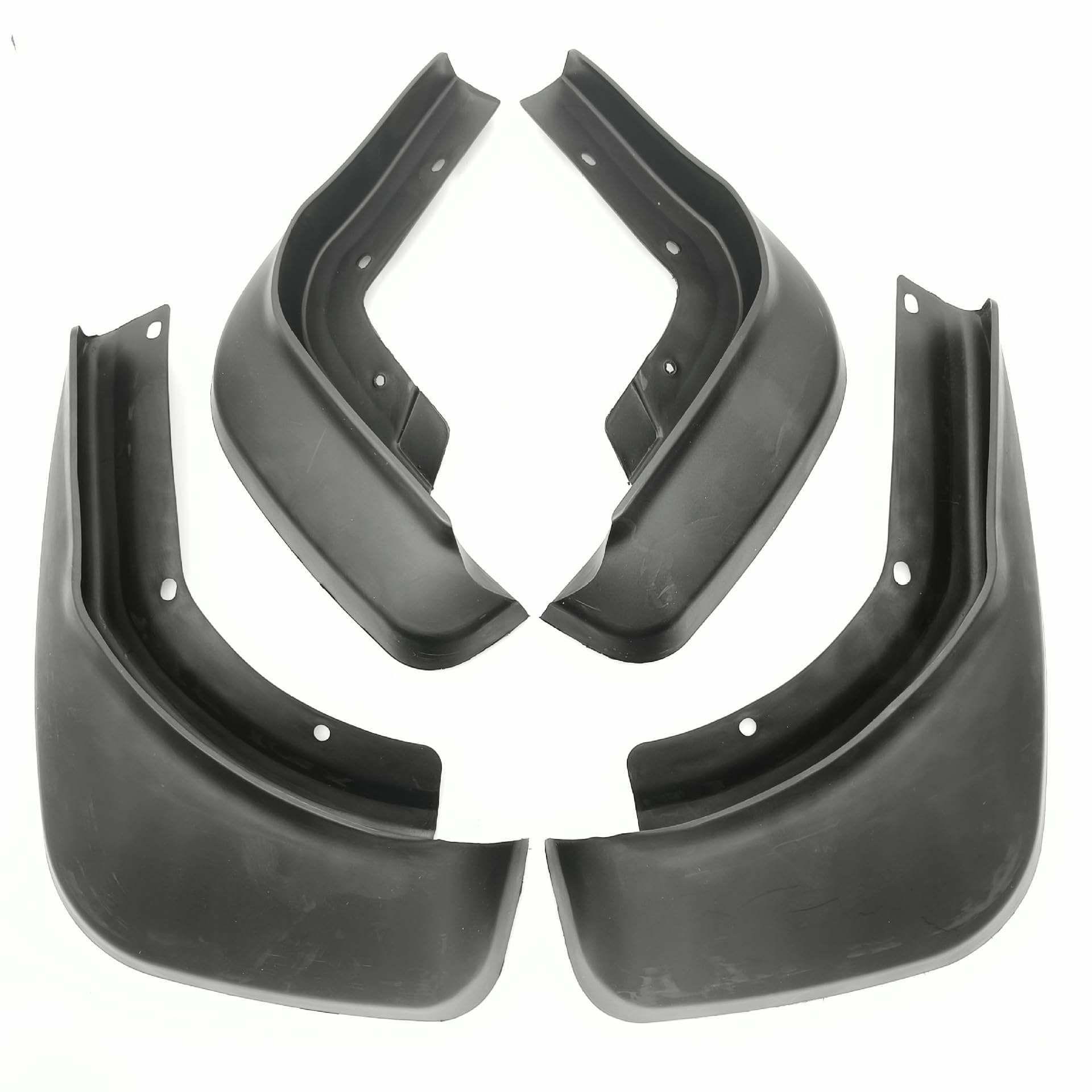 GVDXWLI 4 Pcs Car Mudguard Mud Flaps for VOLVO XC60 2013-2017, Splashproof Front Rear Car Fenders No Drilling Wheel Baffle Protection Accessories