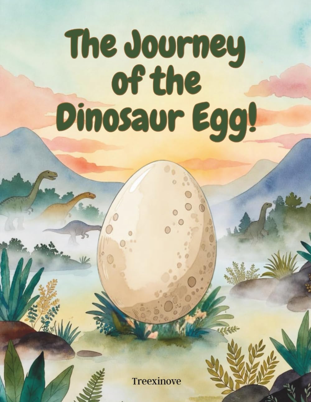 The Journey of the Dinosaur Egg!: A Prehistoric Adventure for Kids: An Educational Storybook about Dinosaurs, Nature, and Resilience
