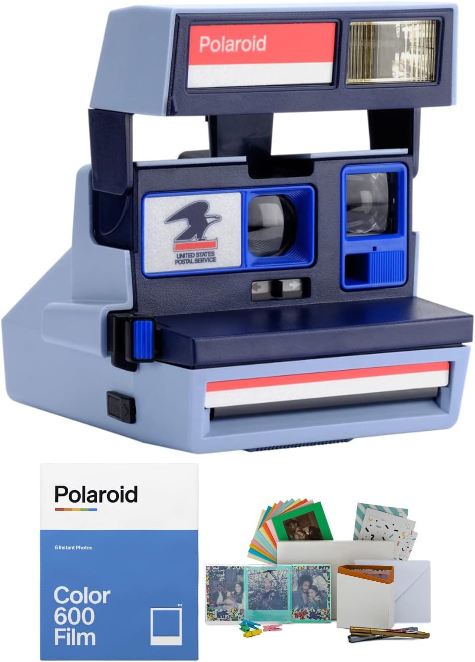 Polaroid 600 Instant Film Camera (United States Postal Service) with Color Film AMD Everything