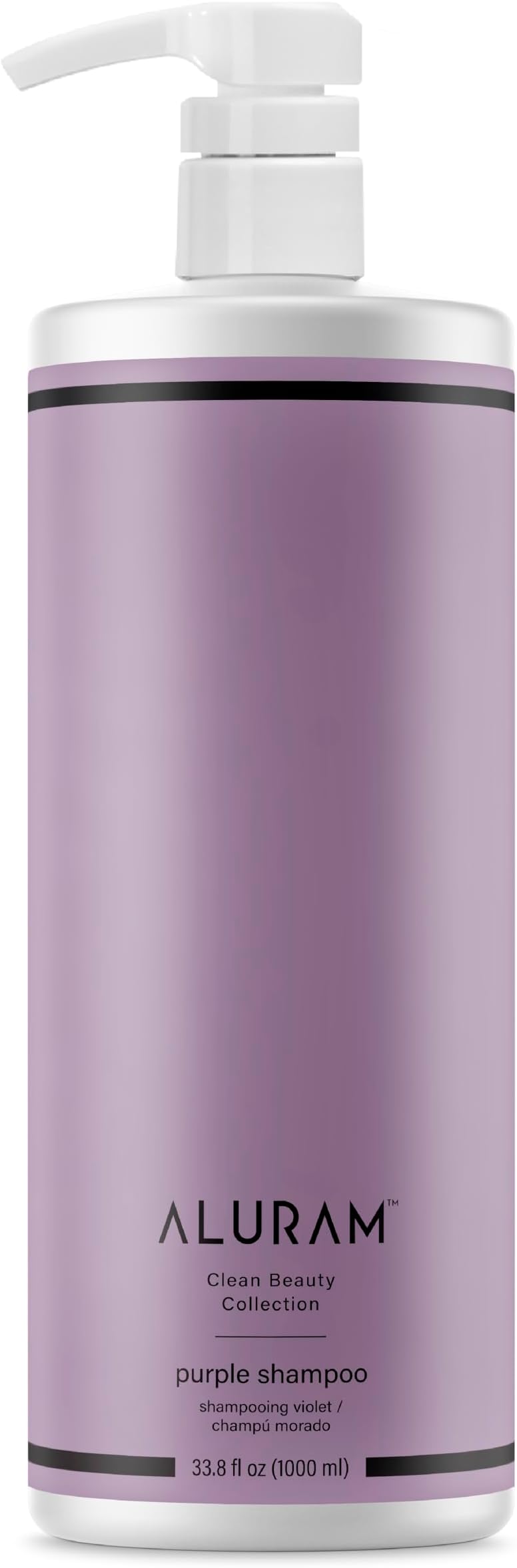 Aluram Coconut Water Based Purple Shampoo for Women (33.8 oz) - Sulfate & Paraben Free