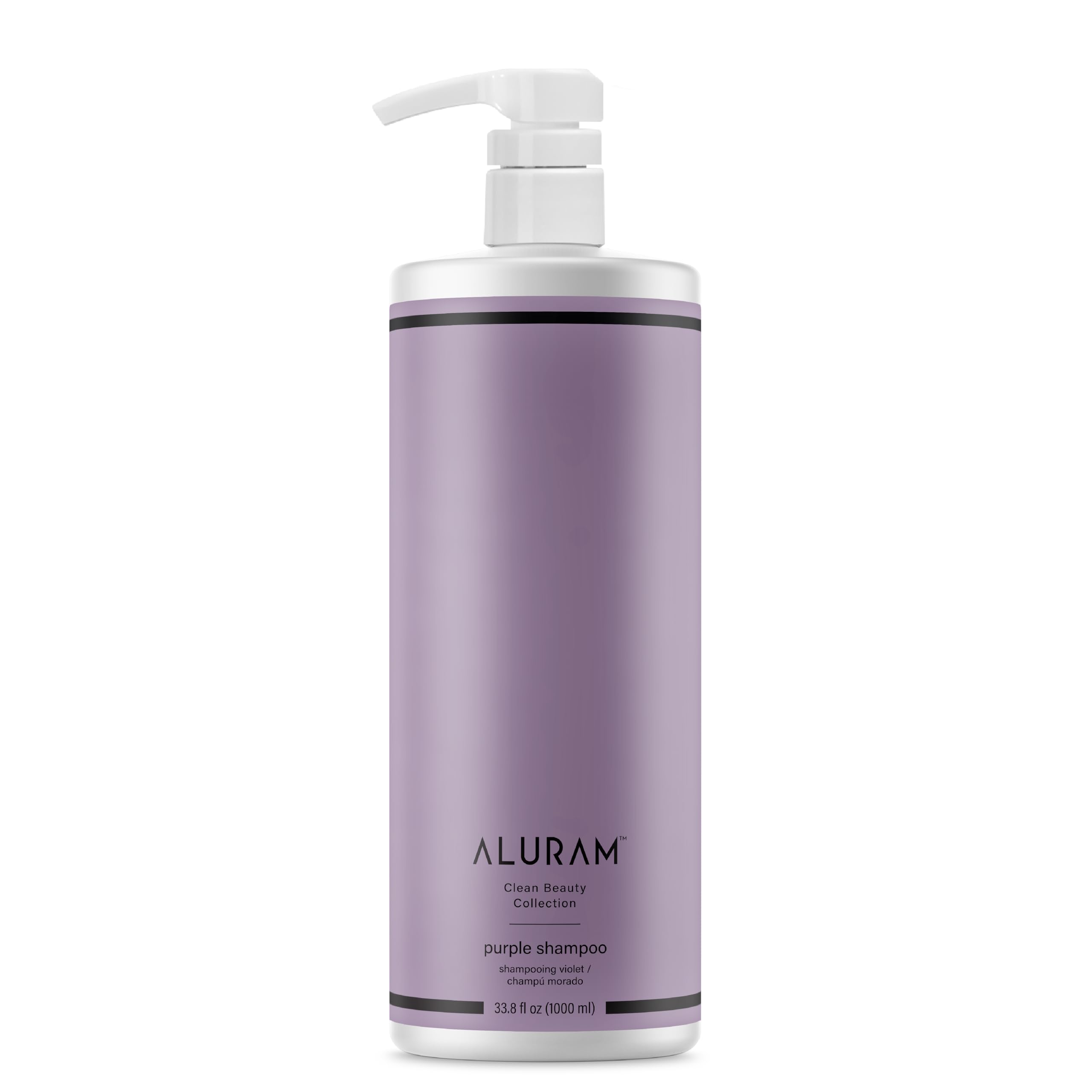Aluram Coconut Water Based Purple Shampoo for Women (33.8 oz) - Sulfate & Paraben Free