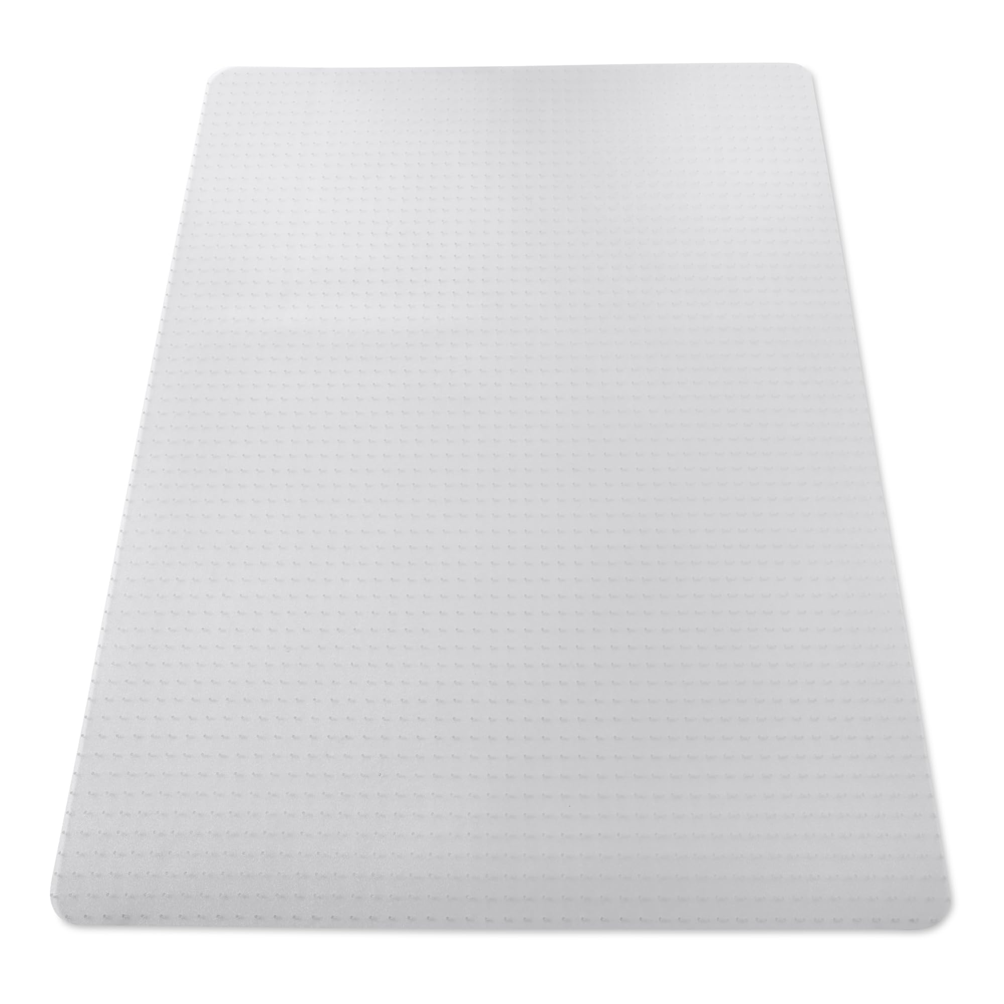 Amazon Basics Office Chair Mat for Low Pile Carpeted Floors 46 x 60 Clear