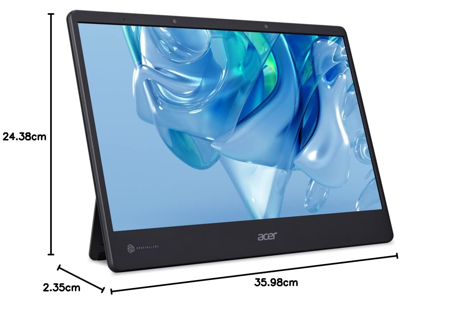 Acer DS1, Monitor, 3D SpatialLabs View Pro, ASV15-1BP, Schwarz, 39.6 cm 4K IPS, HDMI, USB-C
