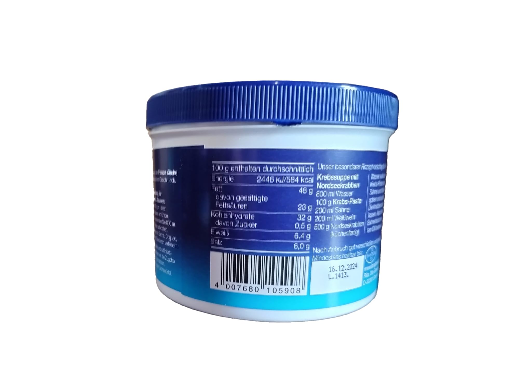 minafood box - Jürgen Langbein Hummer Paste & Krebs Paste je 500g