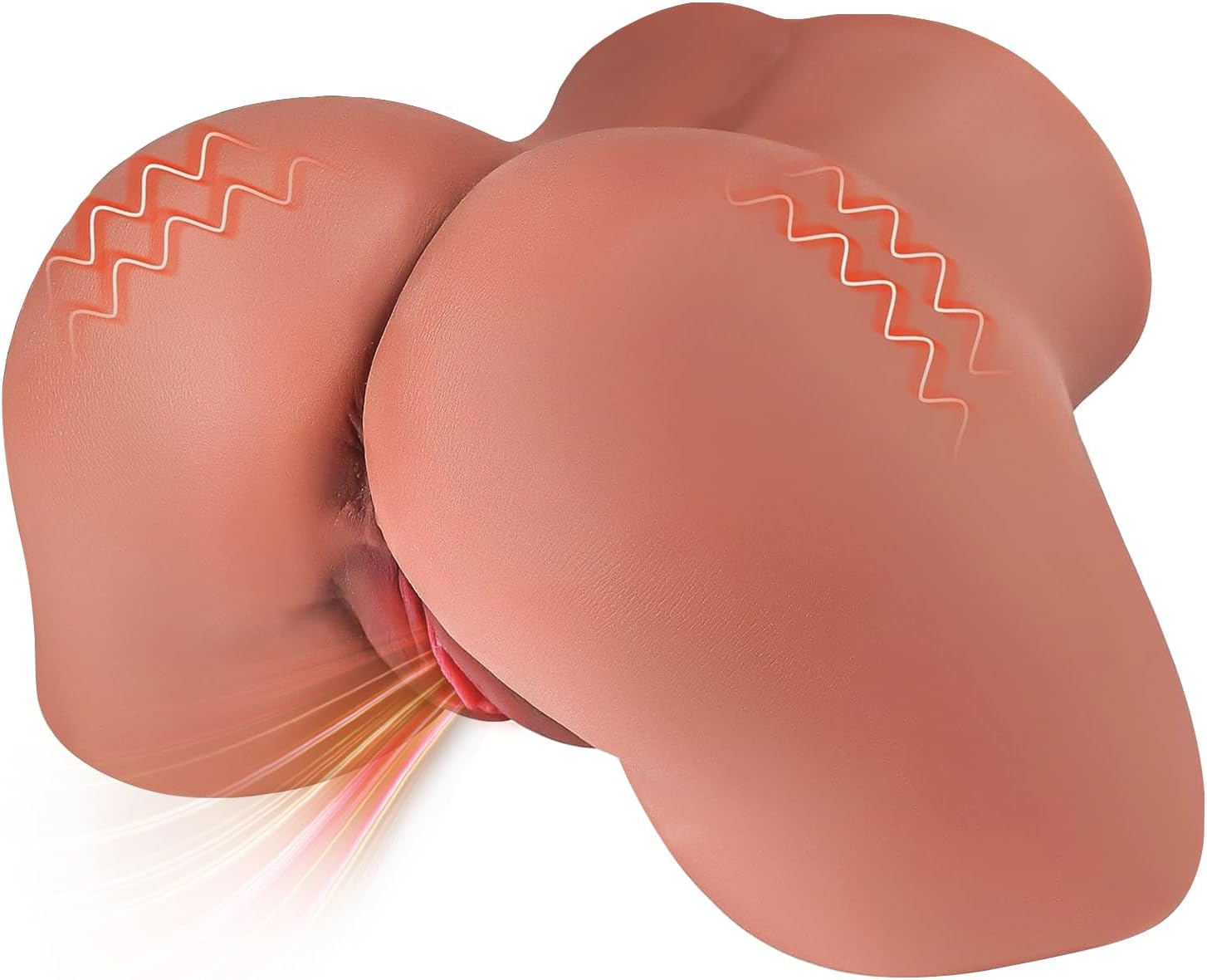 Manual Sucking Extrusion Male Masturbators, Portable Transparent Pocket Pussy