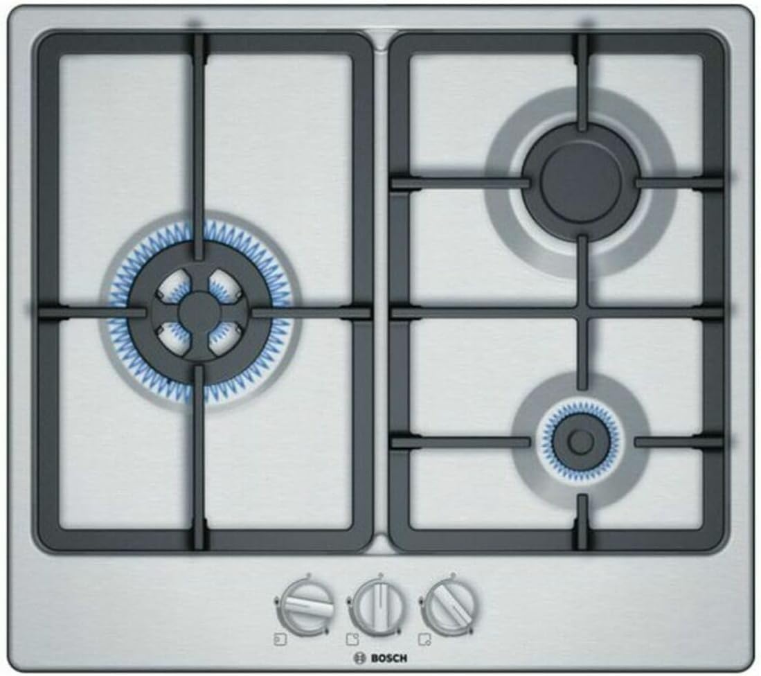 Plaque De Cuisson Gaz Electrolux EGT6633NOK – 3 Feux, Allumage électronique, Verre Noir - 5