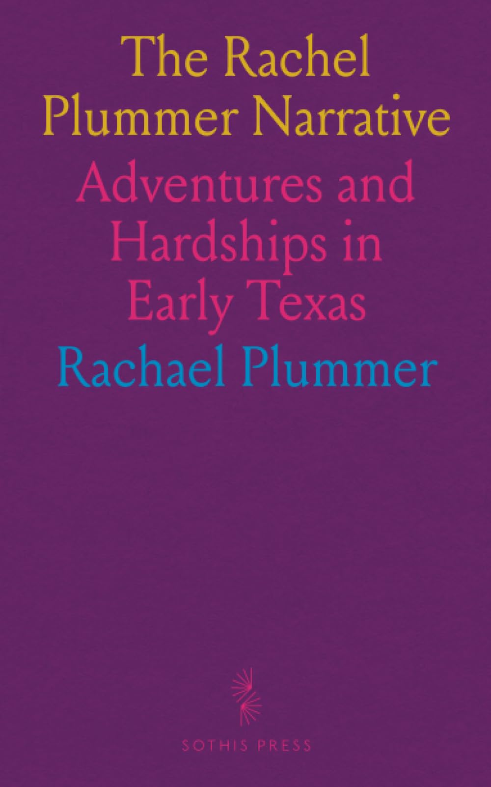 The Rachel Plummer Narrative: Adventures and Hardships in Early Texas
