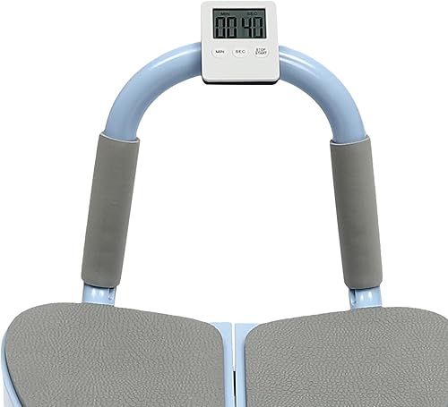 Miniatura 5 de Estirador de piernas, máquina de estiramiento de piernas, máquina de estiramiento de piernas profesional de 180 grados con temporizador magnético,