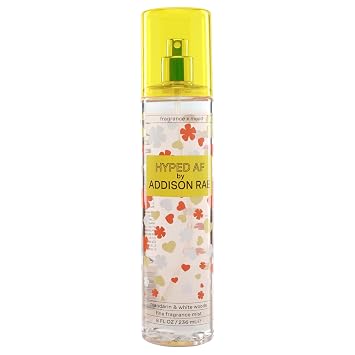 Addison Rae Fragrance Hyped - Fragrance Mist for Women - Woody Citrus Scent - Opens with Mandarin and Blood Orange - Vegan, Cruelty Free - 236 oz