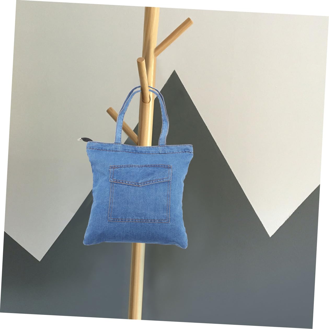 ifundom Borsa Tracolla Donna in Denim Grande Capacità, Leggera e Versatile, Spalla Singola Comoda per Uso Quotidiano e Lavoro, Design alla Moda Unico
