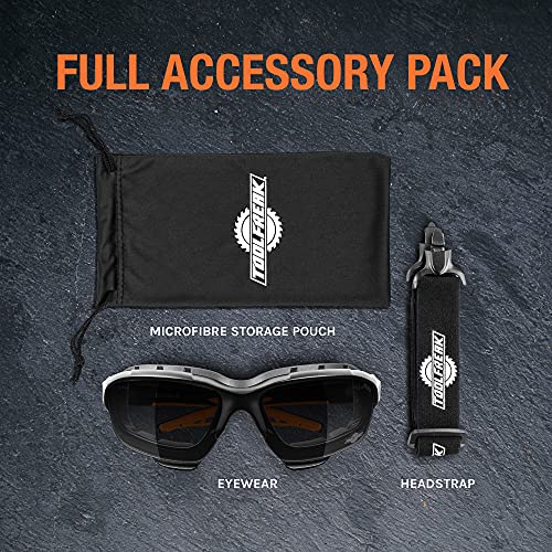 Image of ToolFreak Spoggles Safety Glasses and Combination Protective Glasses, Grey