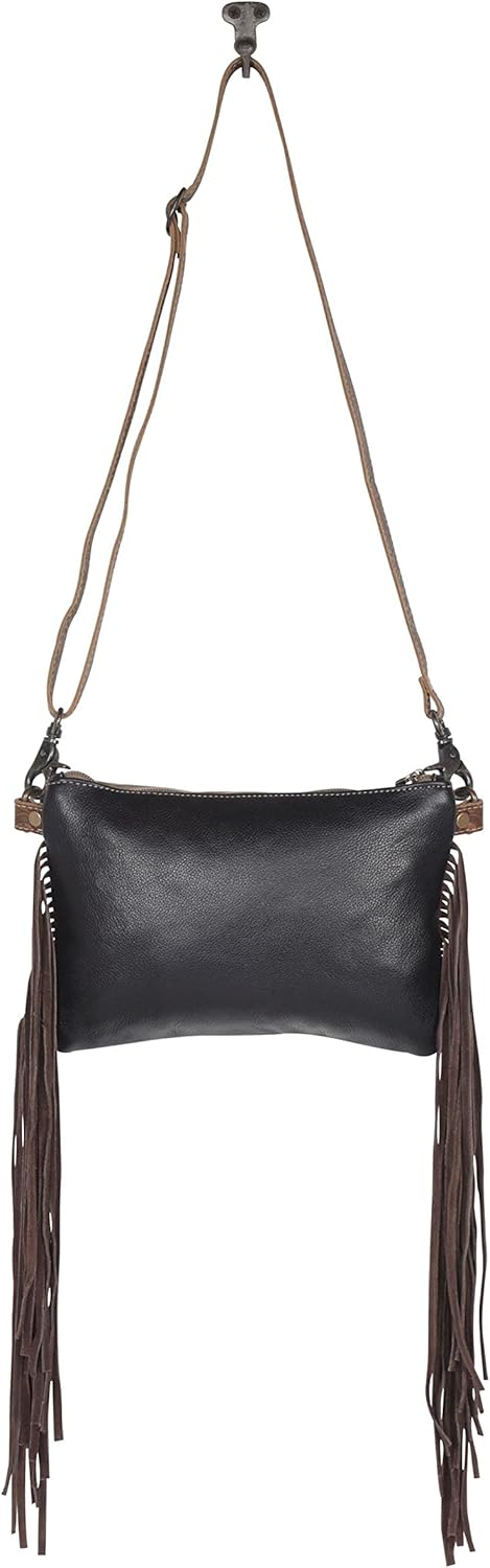 Myra Bag Art Dcor Leather & Hairon Bag S-4401