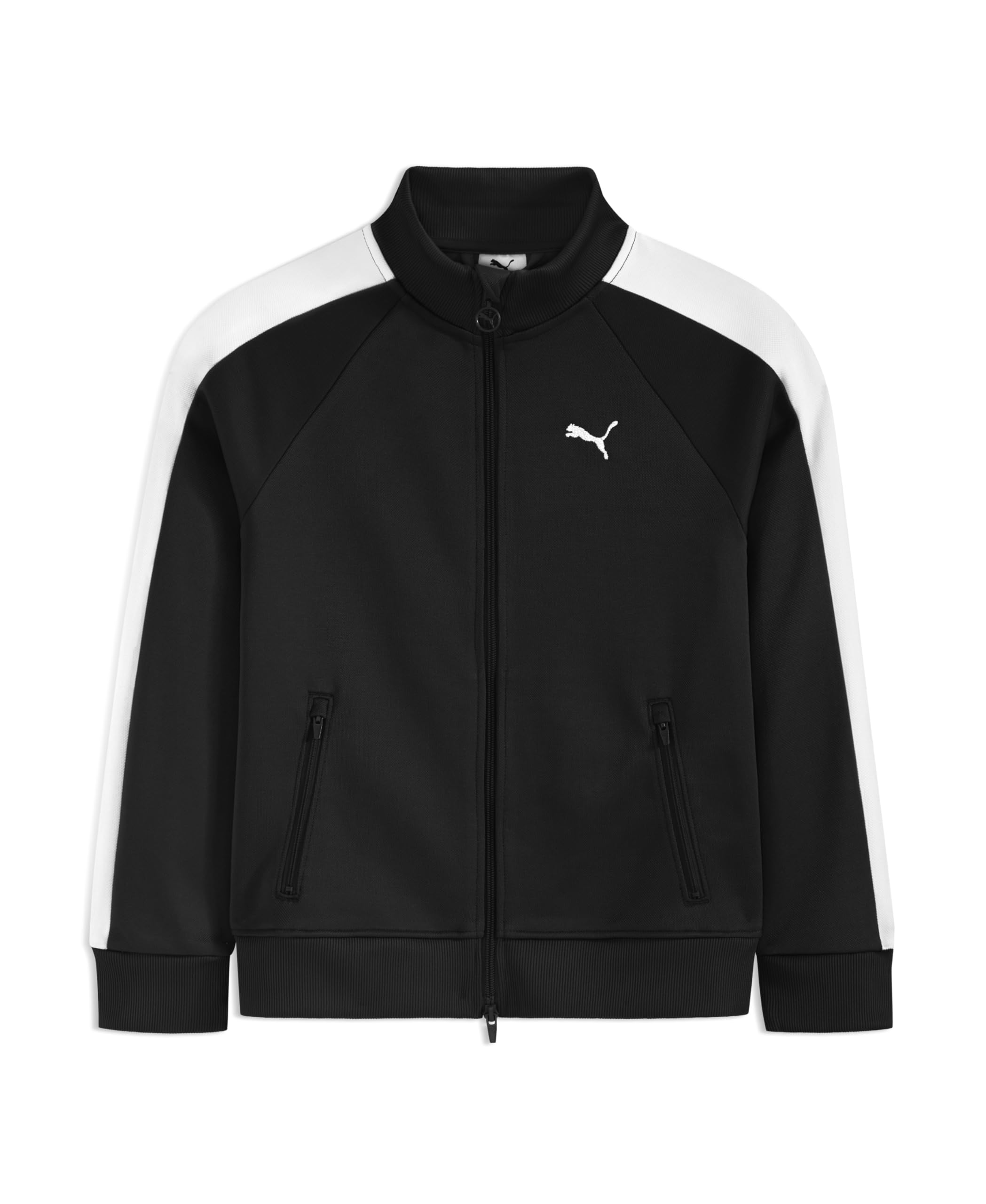 Puma Boys' T7 Foundations Classic Track Jacket, Full Zip Closure-picture-37