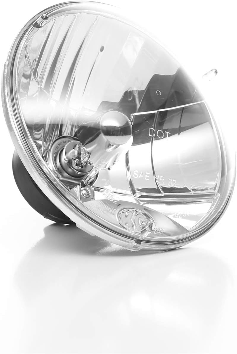 KC HiLiTES 4230 7" Round 55/60w H4 DOT Headlight - Single Light