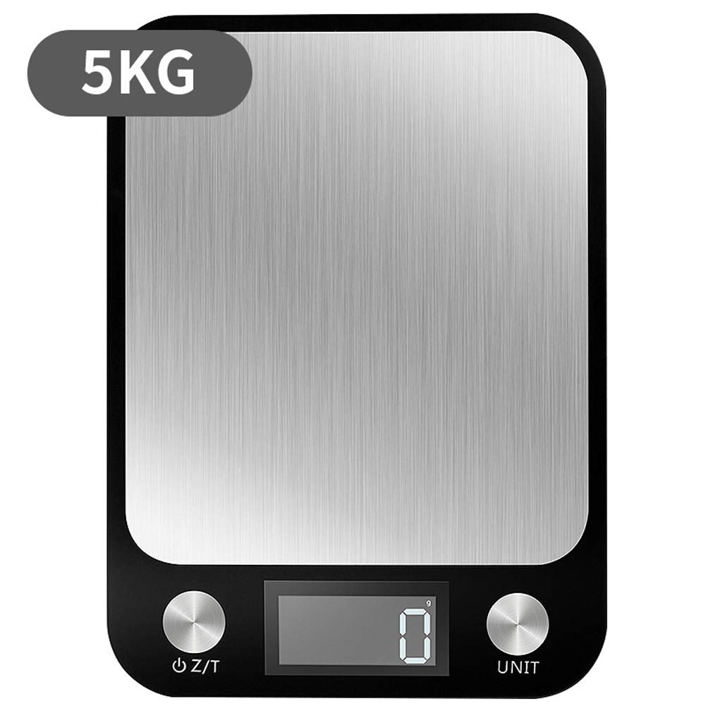 5 kg 10kg cyfrowa waga elektroniczna do kuchni precyzyjna waga do pieczenia jedzenie biżuteria wodoodporna do domu ze stali nierdzewnej