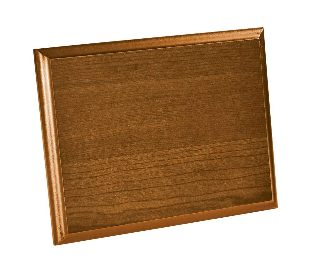Crest Rettangolare in legno Mdf Chiaro cod.EL35403 cm 18x23x1,5h by Varotto & Co.