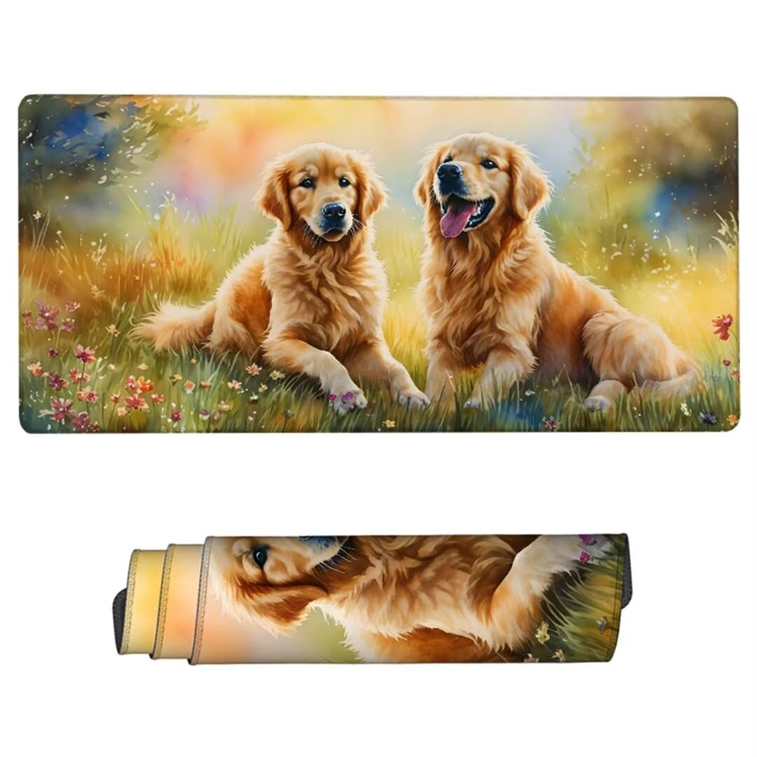 Podkładka pod mysz dla graczy, 1600x800x3mm duża podkładka pod mysz dla graczy, podkładka pod mysz dla psa, szyta podkładka pod mysz, antypoślizgowa gumowa podstawa, dekoracja na biurko ZH-850