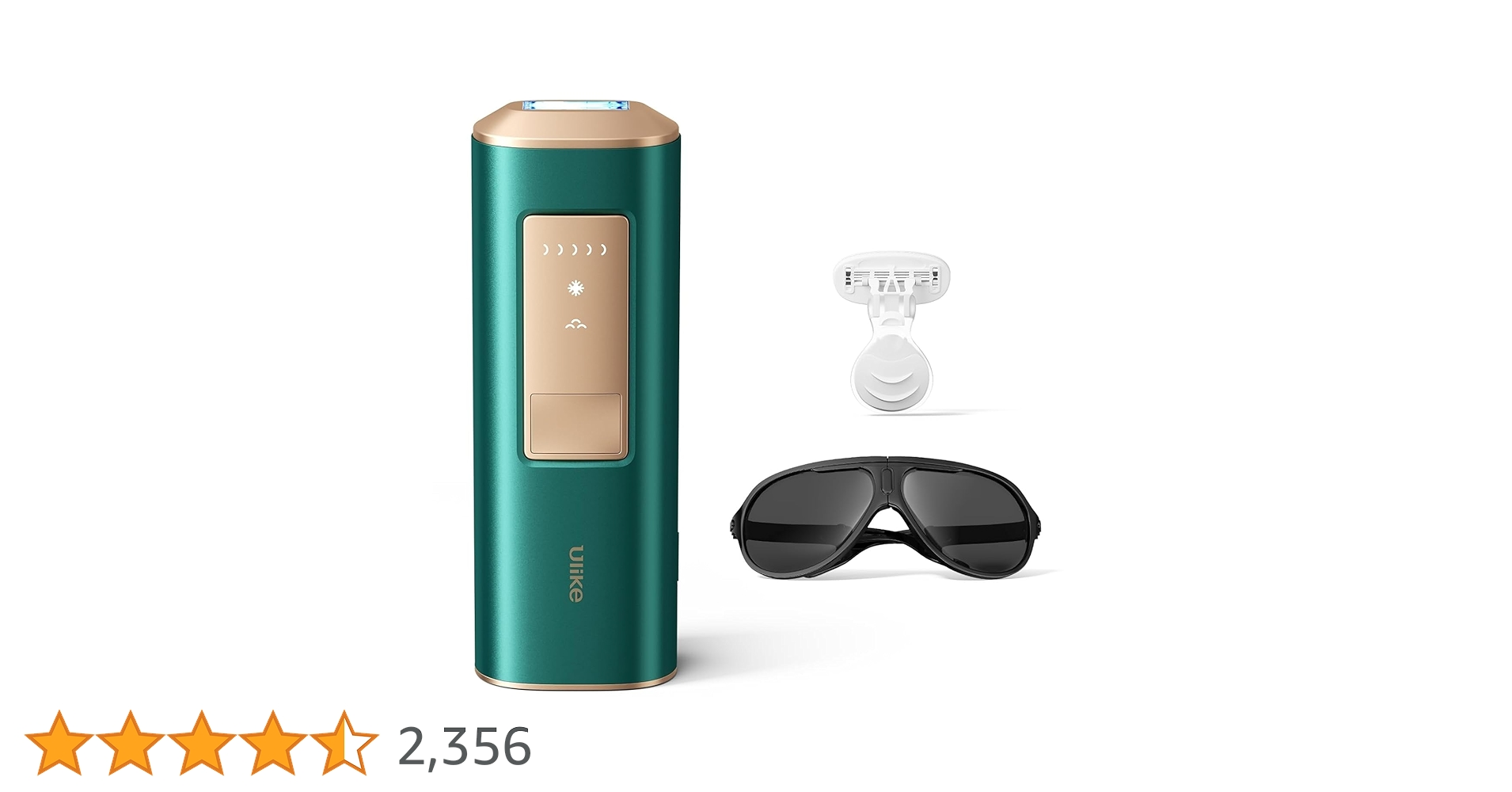 Ulike UI04 脱毛器 グリーン ケース付き 月額5,380円レンタルプラン：Ulike ユーライク 脱毛器 Air Pro UI04CJP