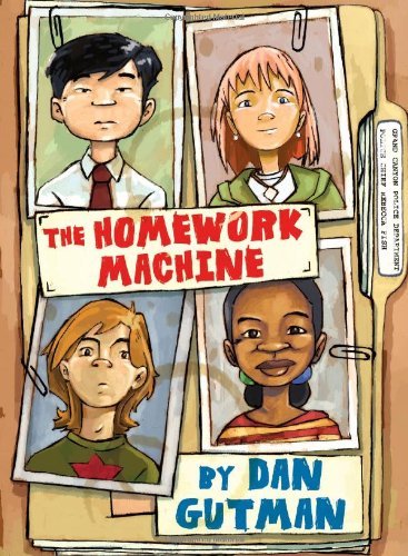 The Homework Machine by Dan Gutman (2006-03-01) B01FIX4R1G Book Cover