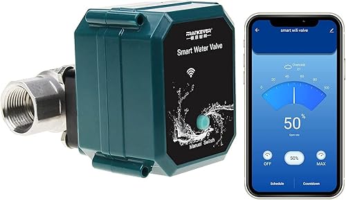 Miniatura 8 de Válvula de agua inteligente con control remoto WIFI, temporizador de grifo para manguera compatible con Alexa, Google Home y Siri (WIFI, DN15 (12"))