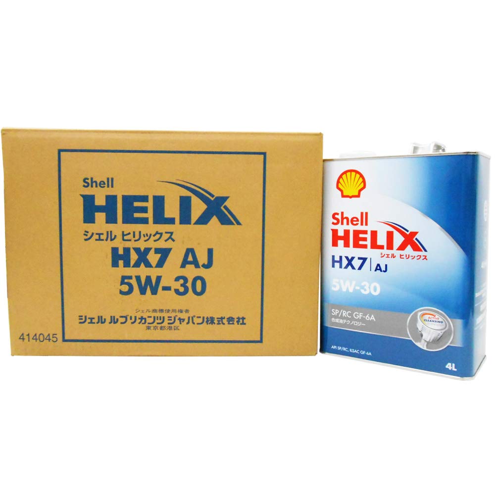 Amazon | 【6缶セット 5W30】 Shell HELIX ヒリックス HX7 AJ 5W-30 SP
