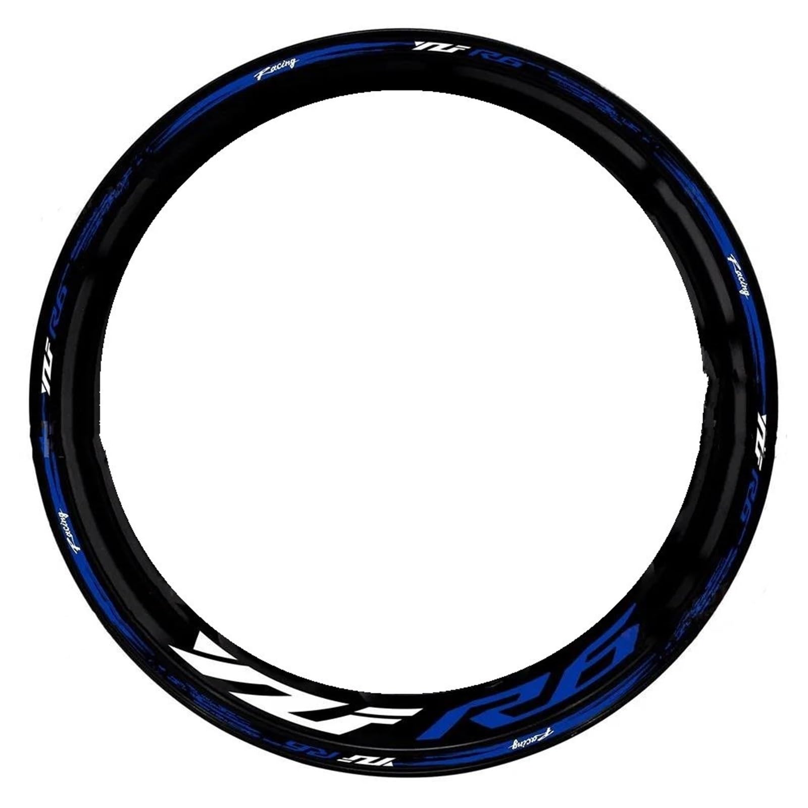 Wheel Stickers Motorcycle Wheel Stickers for YZF-R6 YZF R6 Rim Sticker Hub Decals Night Reflective Decorative Rim Reflective Decal