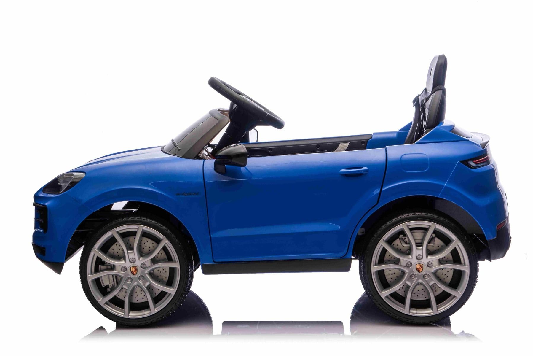 Porsche Cayenne dziecięcy samochód elektryczny 12 V, licencja – pojedyncze siedzenie elektryczne z baterią litową, zawieszenie, silniki 2 x 25 W, pilot zdalnego sterowania 2,4 GHz, MP3