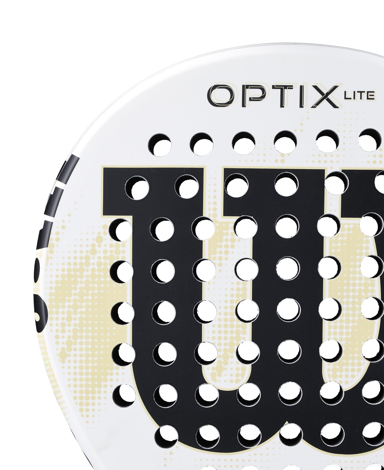 Wilson Pala de Pádel Optix V2 Lite, para Principiantes, Cara de Fibra de Vidrio Ligera, Fácil de Maniobrar, Prácticas o Partidos Amistosos