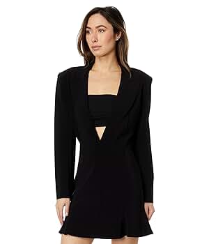 Amazon.com: Norma Kamali Women's Single Breasted Fishtail