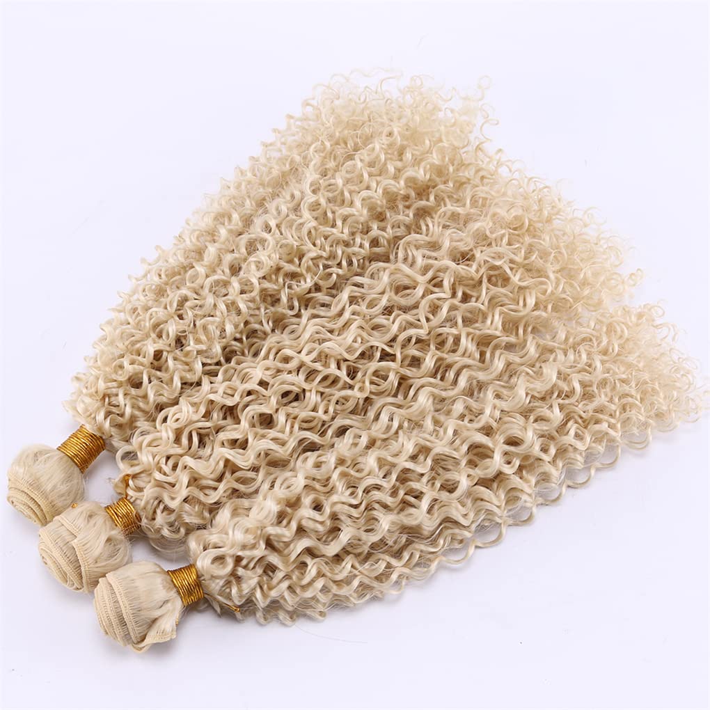 Kinky Curly Hair Weave Synthetic Hair Bundles Afro Kinky Curly Hair Extensions 16-30 Inch #2 26inches 5 pcs