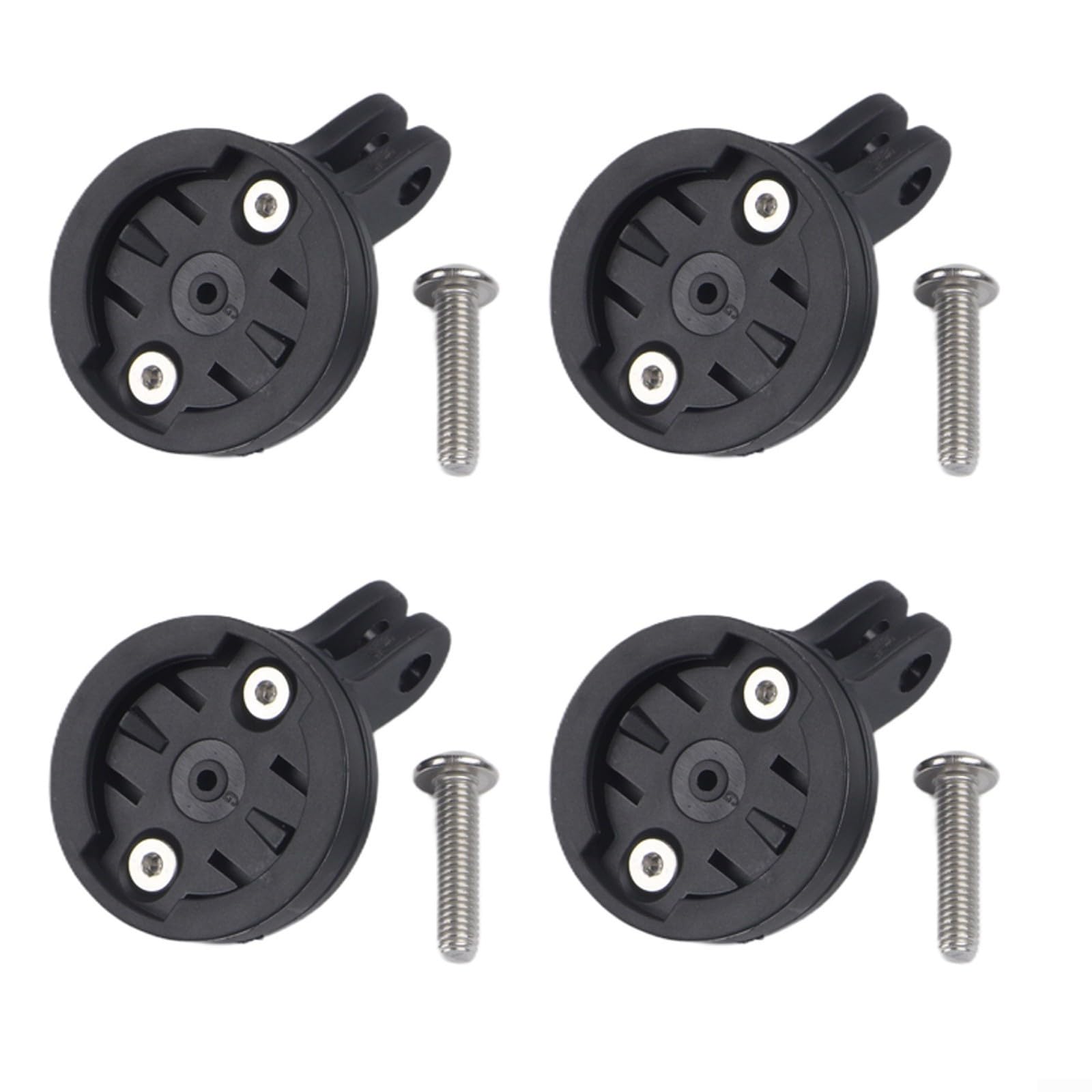Adattatore esteso da 4 pezzi compatibile con supporto anteriore Garmin, progettato per fotocamera o attacco faro con lunghezze regolabili (set B)