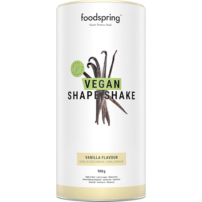 Buy foodspring Vegan Shape Shake, Vanilla, 900g, Your delicious high