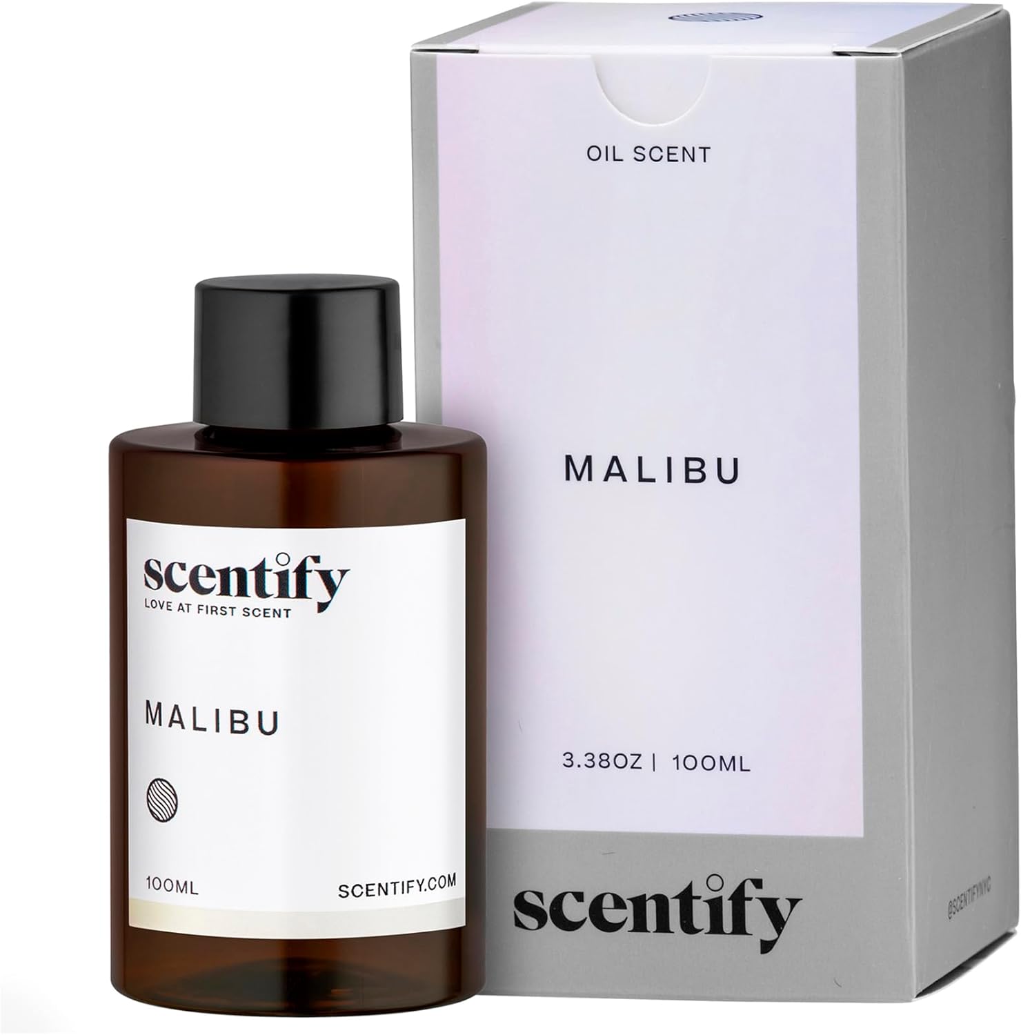 Scentify Madison Ave Aroma Oil Refill Scent for Oil Diffusers – Cassis Blossom, Mandarin, Neroli & White Woods – Luxurious Relaxing Aromatherapy Diffuser Fragrance 100ml, 3.38 oz